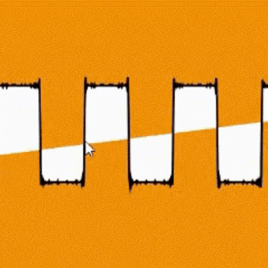 I did the same but brought my mouse very close so it would create a cube-like pattern.